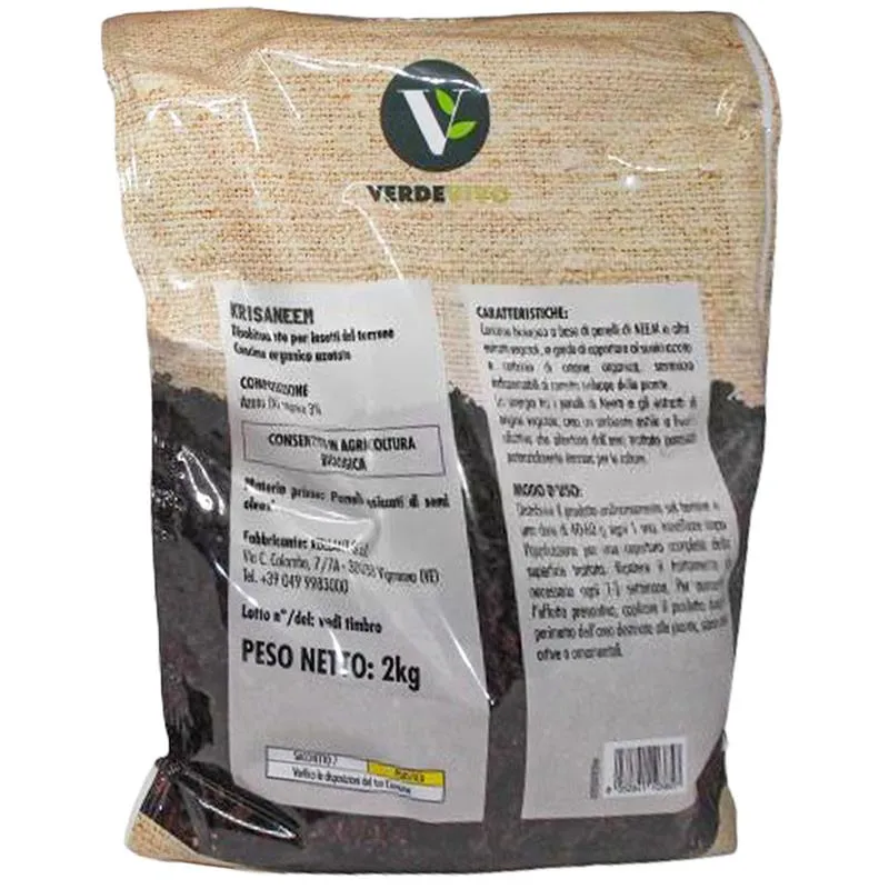 Adama Krisaneem repellente terreno neem 2kg orto bio
