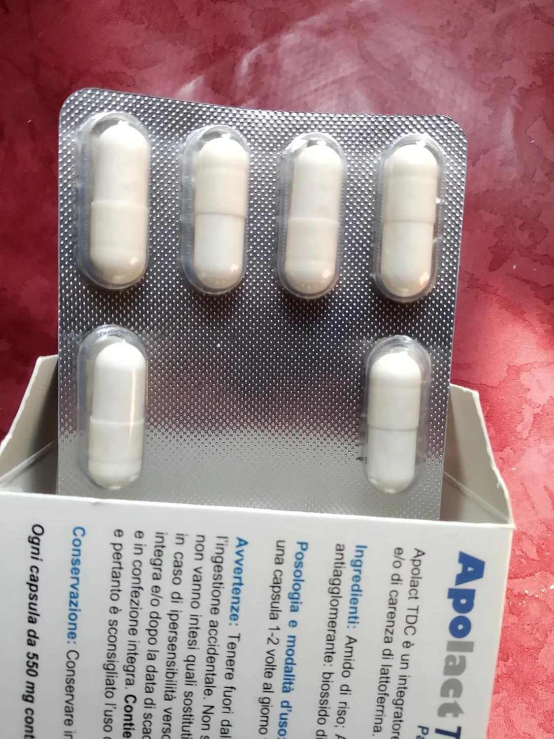 Terra Di Cuma Apolact TDC Integratore Apo-Lattoferrina Liposomi