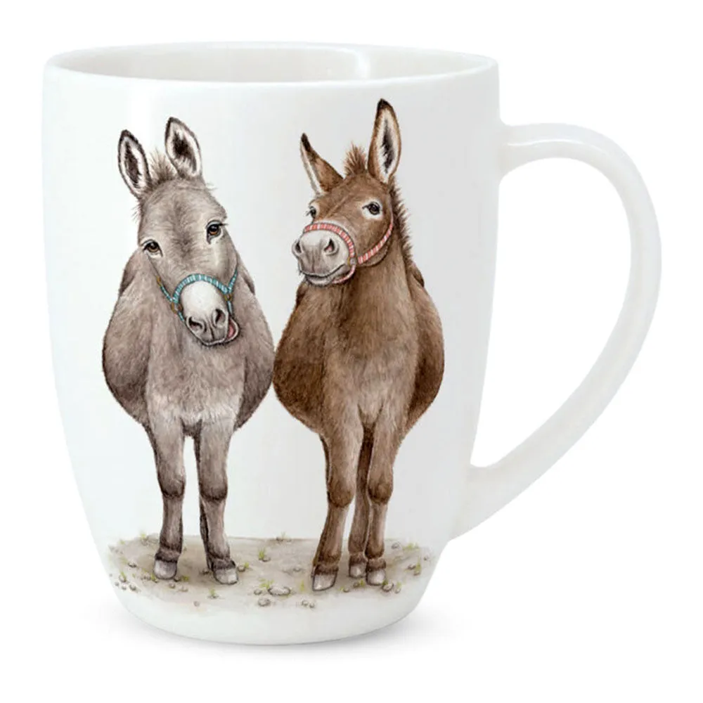 Maluu tazza caffè fantasia mucca ceramica da regalo