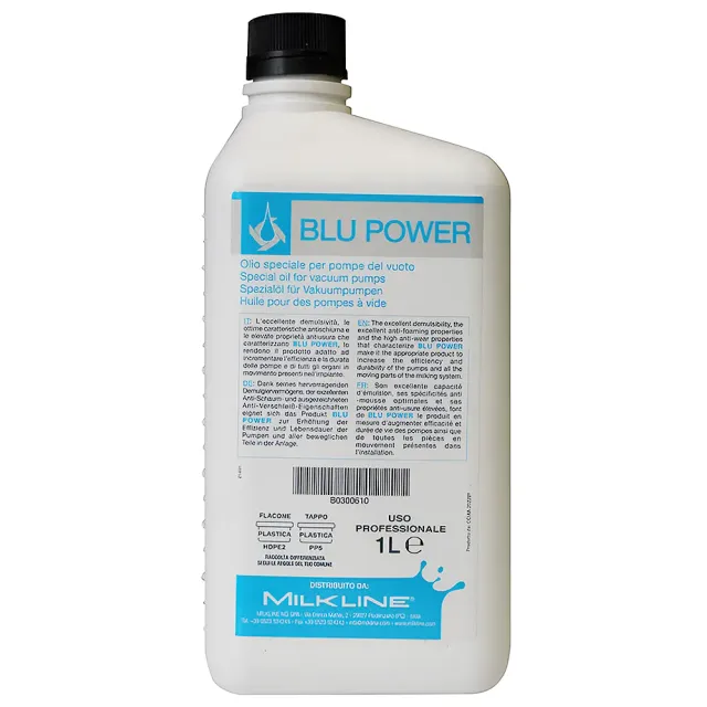 Blue Power Olio per Mungitrice Pompe 1 L Minerale