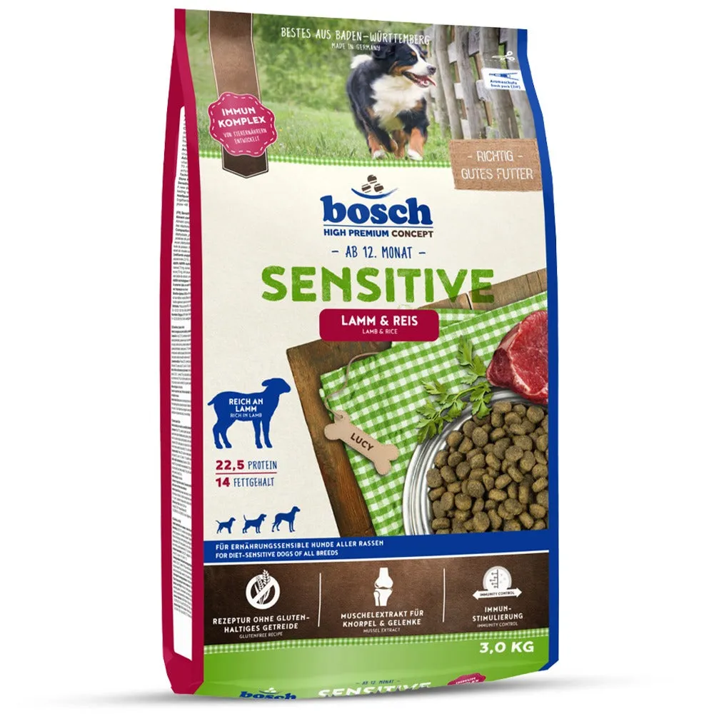 Bosch HPC Sensitive Crocchette Agnello Riso 1Kg Digestione