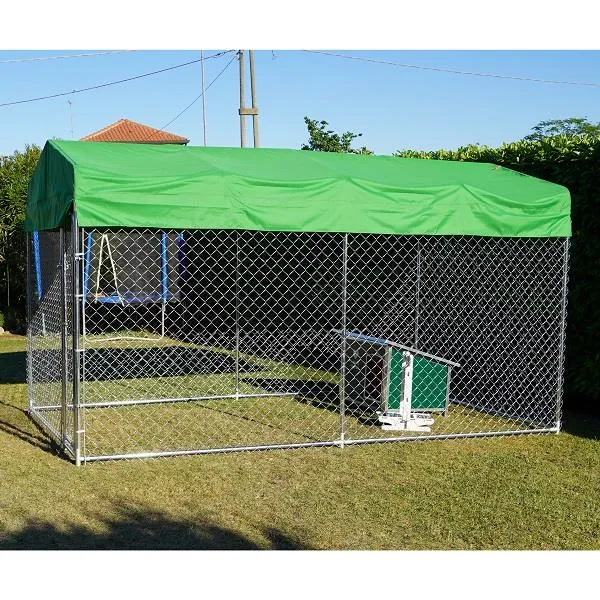 Il Verde Mondo Husky Media box cani esterno 3,96x2,28 ciotole