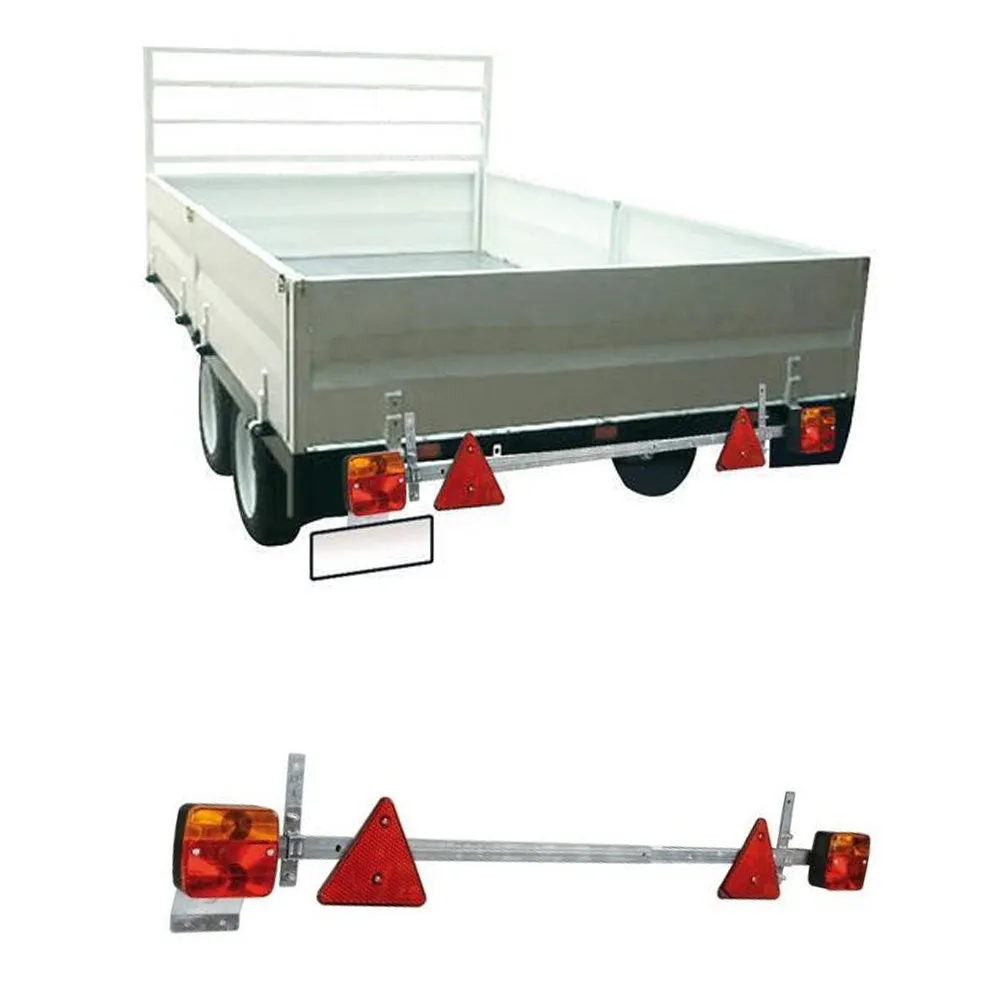 Beikircher Grünland Barra Luminosa Rimorchio 1100-1700 mm Cablata