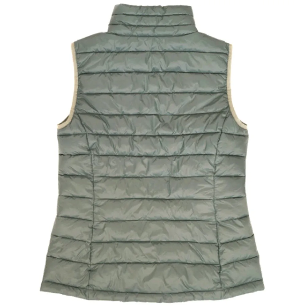Blackfox Melody gilet piumino donna verde oliva antivento