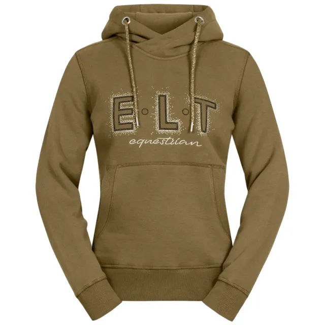 E.L.T. Rio felpa con cappuccio equitazione cotone donna