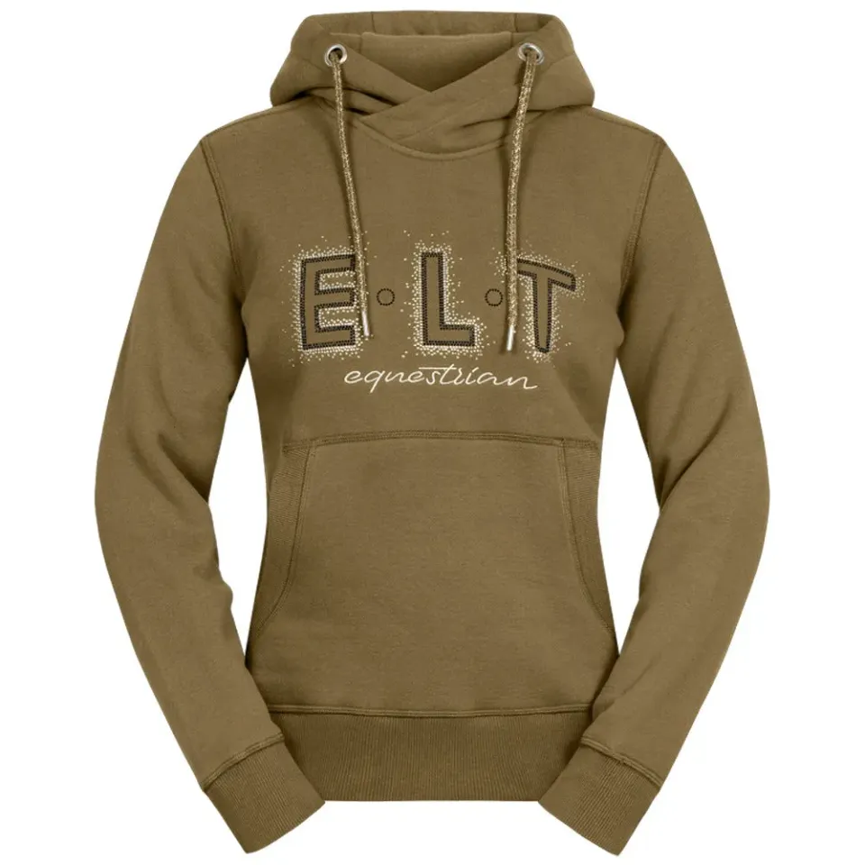 E.L.T. Rio felpa con cappuccio equitazione cotone donna