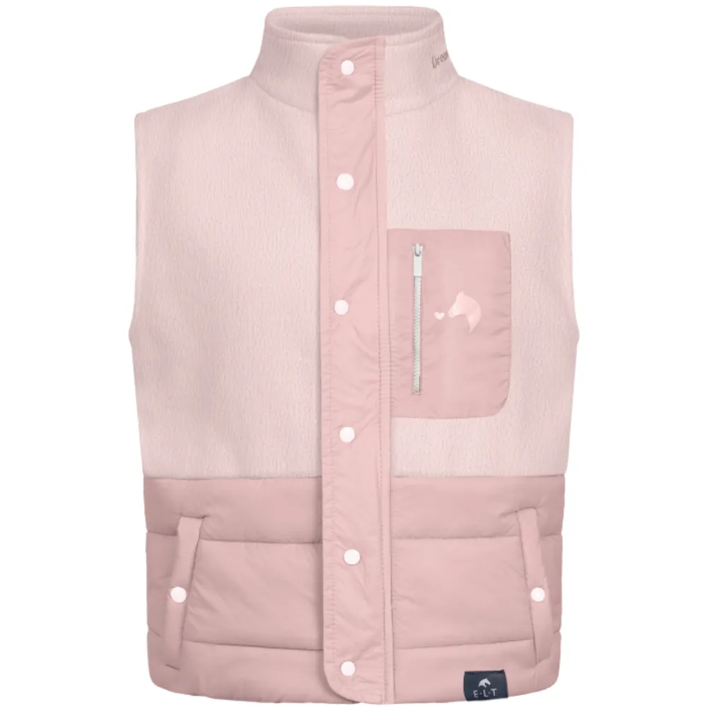 ELT Lucky Milu gilet trapuntato bambino blu antivento