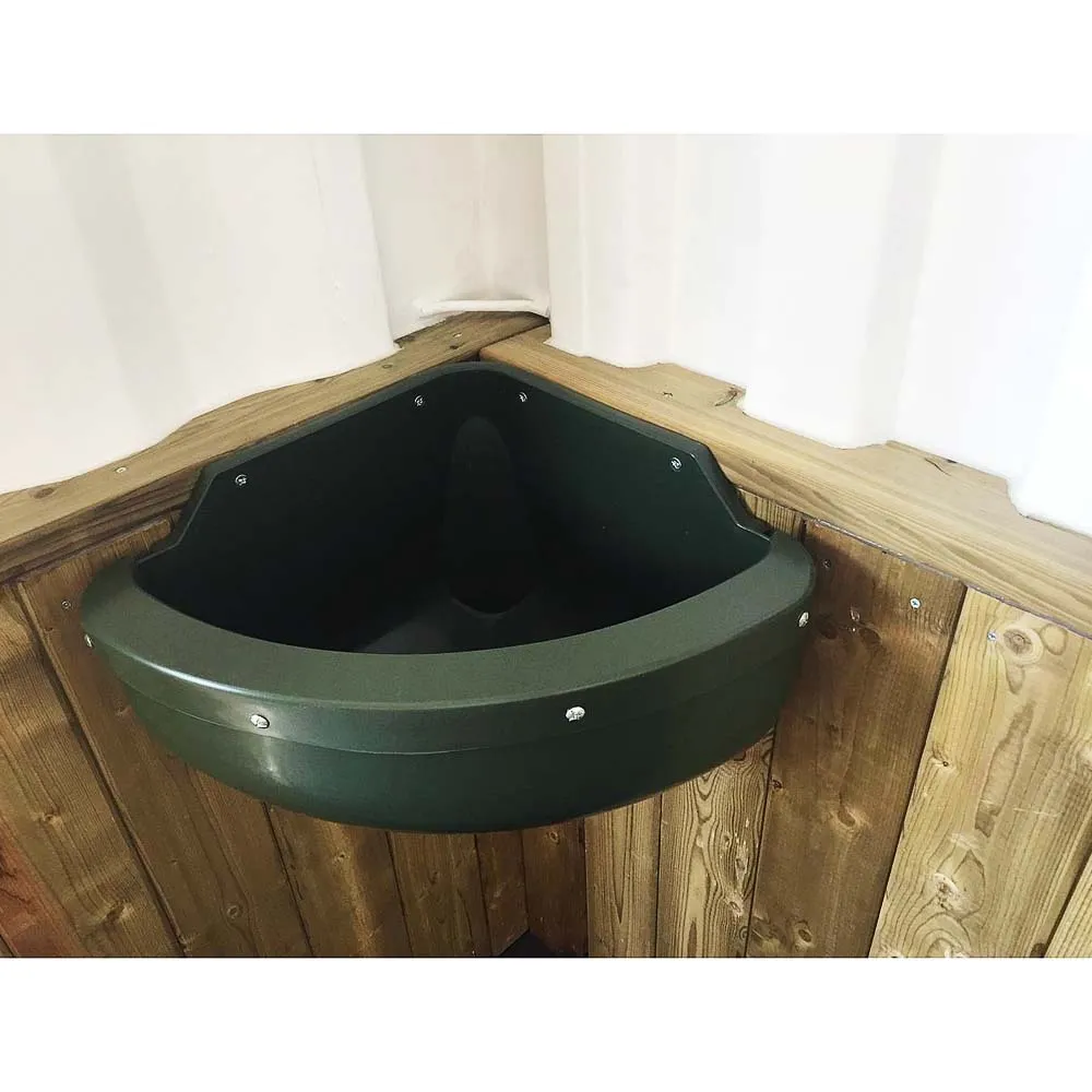 Beikircher Grünland mangiatoia angolare cavalli 30L plastica