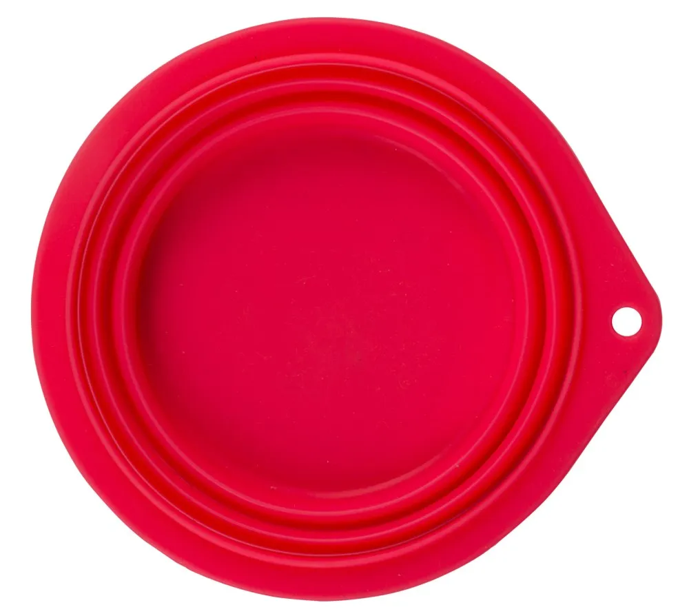 Beikircher Grünland ciotola viaggio silicone cane gatto antiscivolo