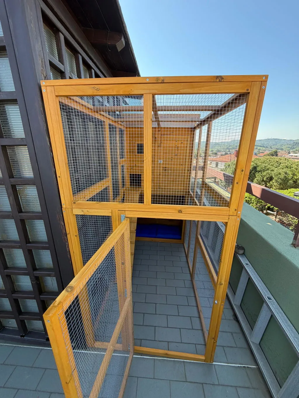 Il Verde Mondo Figaro Cuccia Gatti Esterno 195x94x175