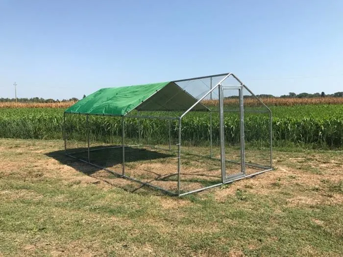 Il Verde Mondo XL 6x3 recinto in ferro con telo 4x3
