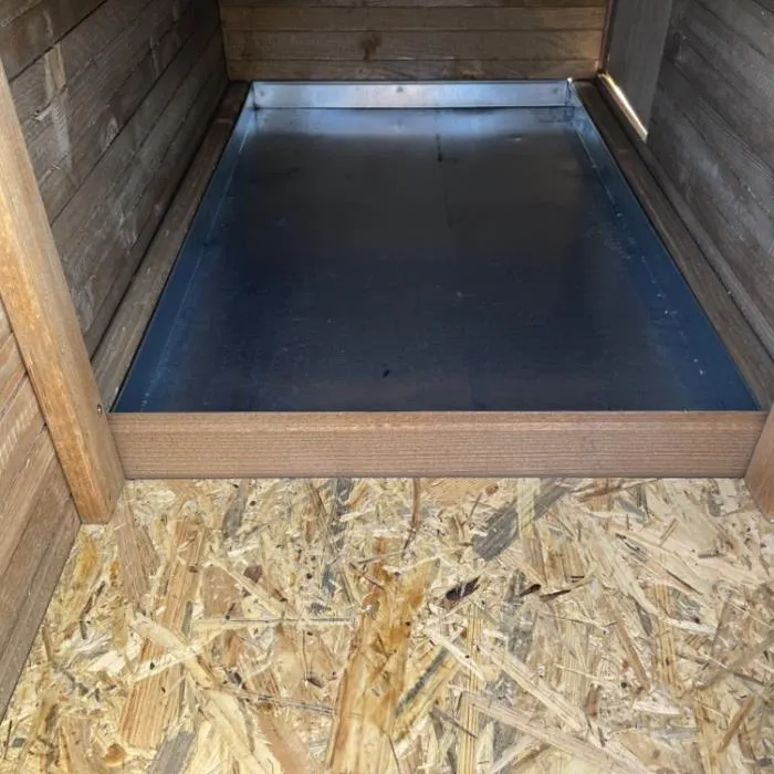 Il Verde Mondo Cocincina Mini pollaio legno grigio 2-4 galline