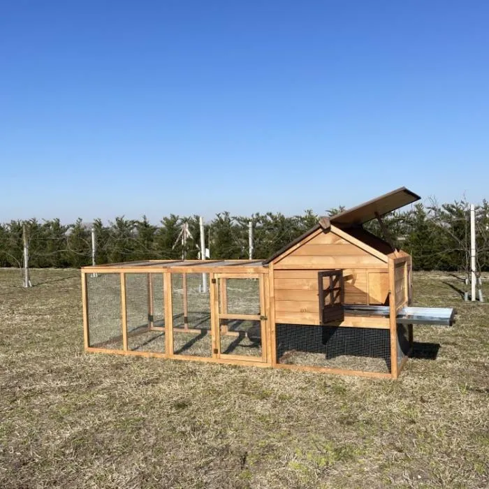 Il Verde Mondo Orpington pollaio legno doppio giardino