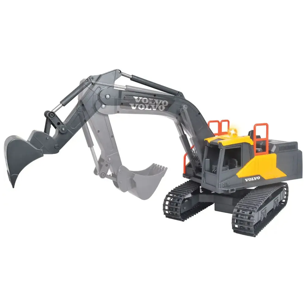 Dickie Toys Volvo Mining escavatore telecomandato 60cm luci suoni