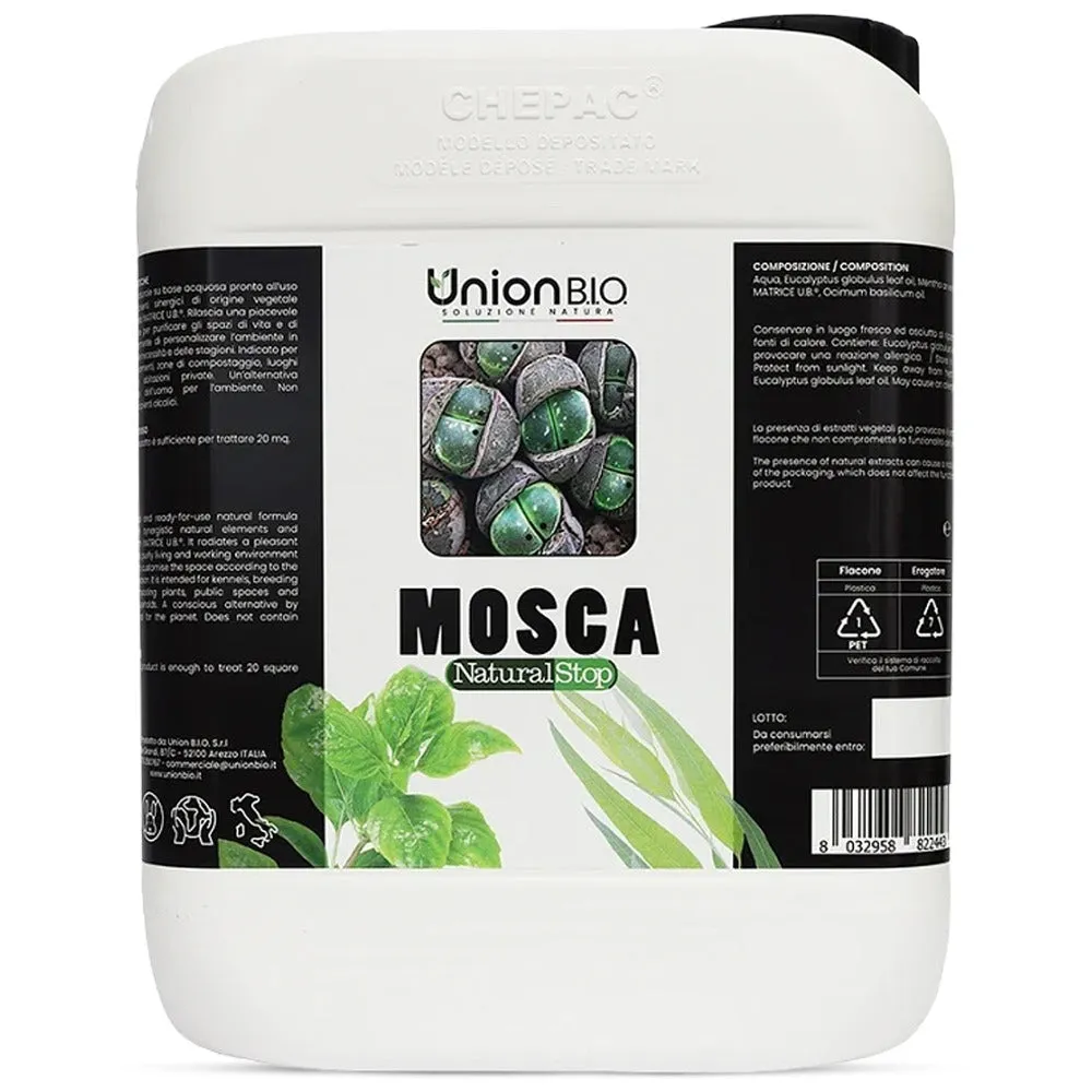Mosca Natural Stop spray insetti naturale 1lt stalla