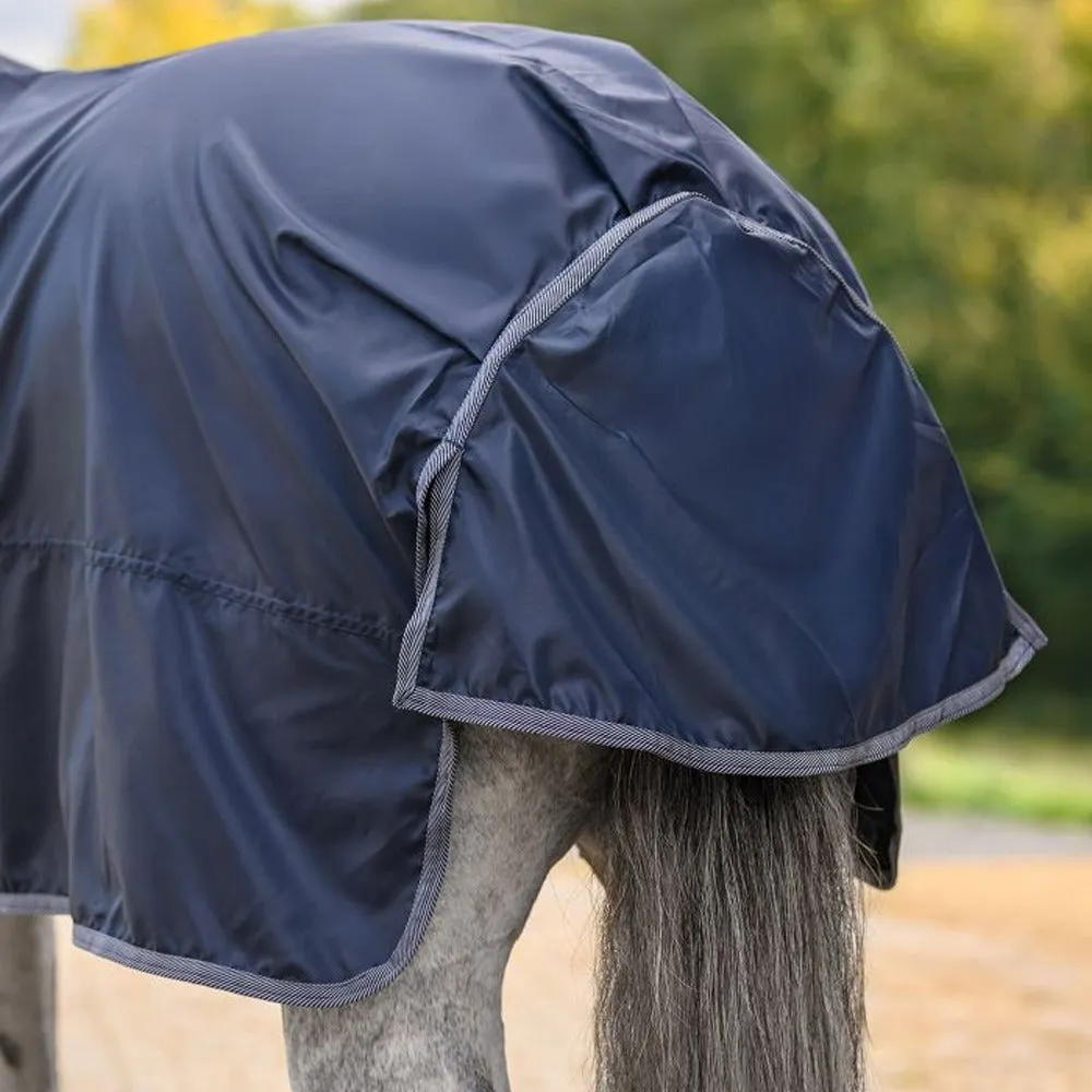 Economic coperta cavallo pioggia impermeabile 135 cm blu