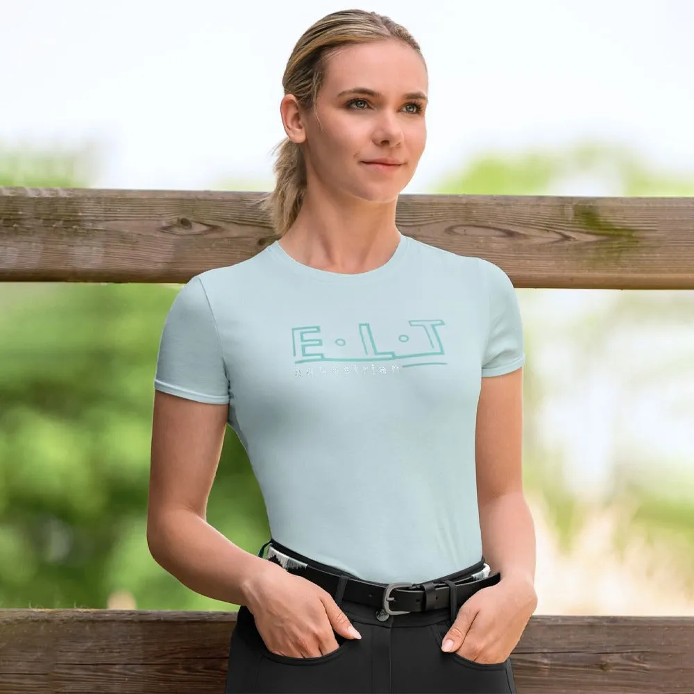 E.L.T. Salzburg T-Shirt equitazione donna cotone elasticizzato