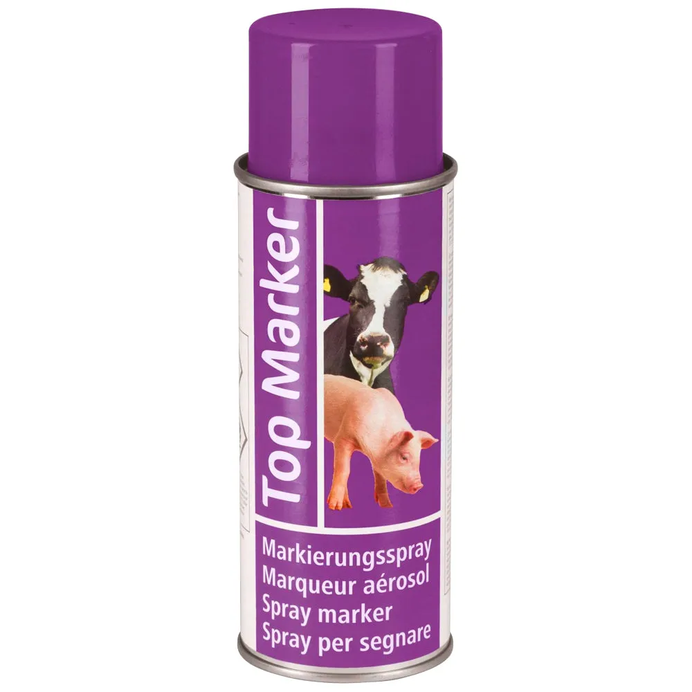 Beikircher Grünland Spray TopMarker 500 ml Blu per Bestiame