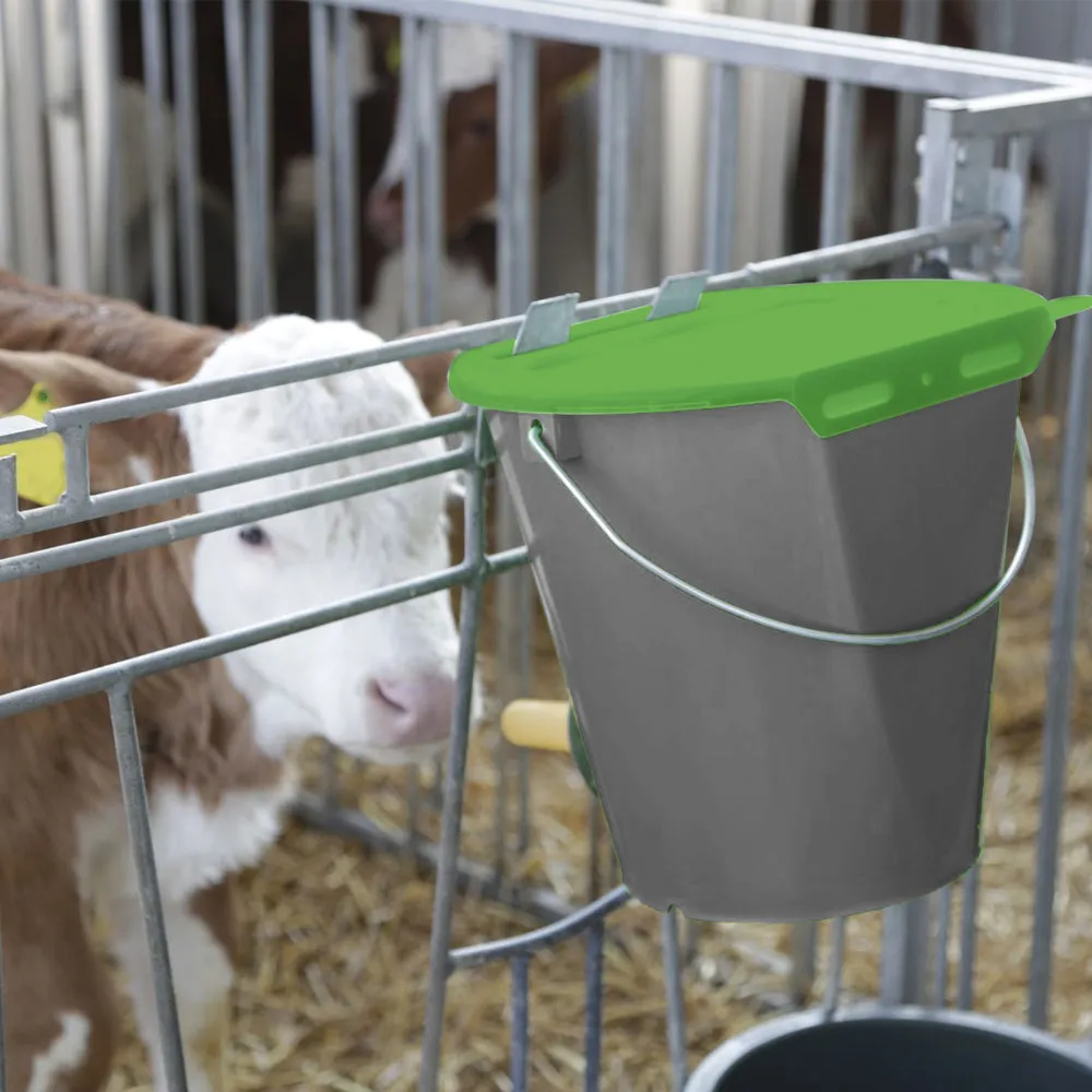 Beikircher Grünland Coperchio Secchio Allattamento 13 L Verde