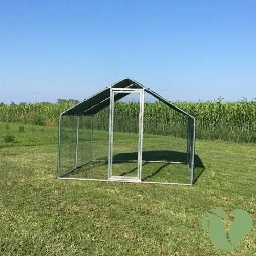 Il Verde Mondo Modello M recinto ferro 3x3 con telo per galline
