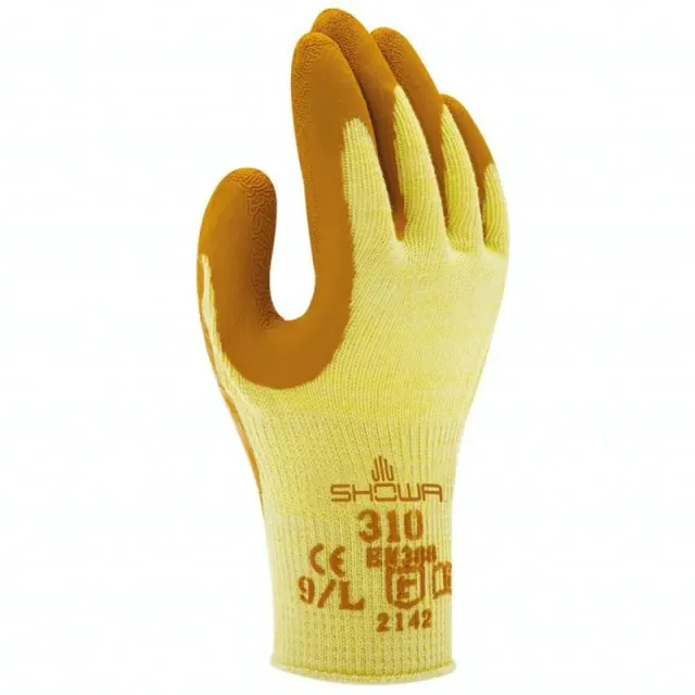 Showa 310 guanti da lavoro lattice presa antiscivolo