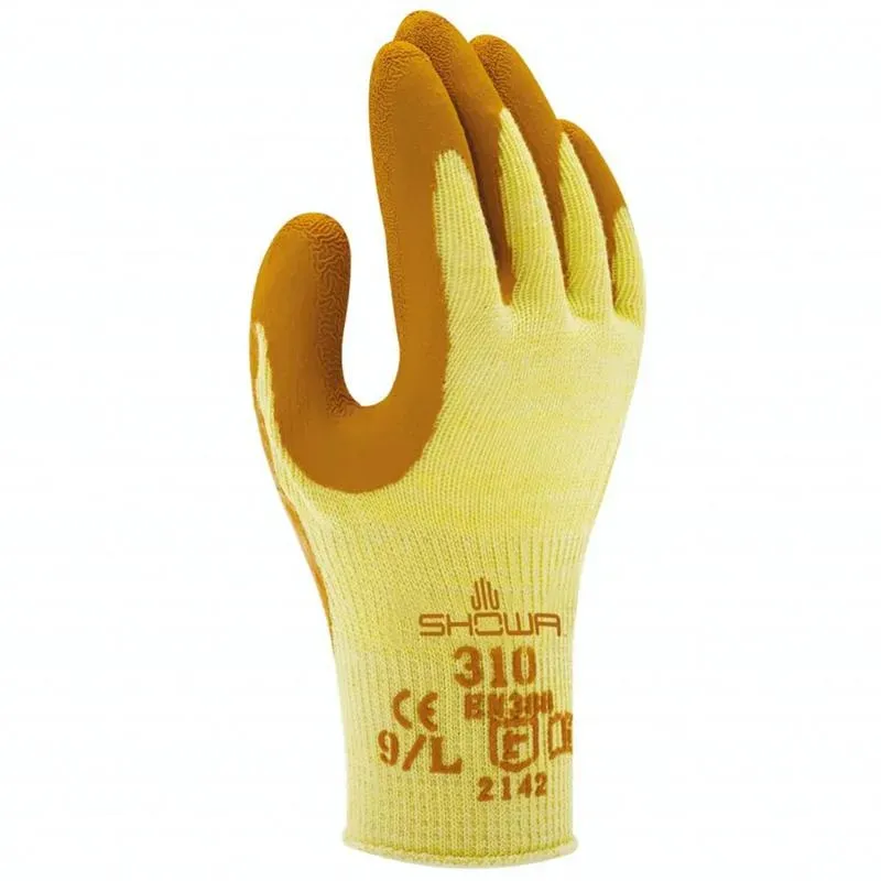 Showa 310 guanti da lavoro lattice presa antiscivolo