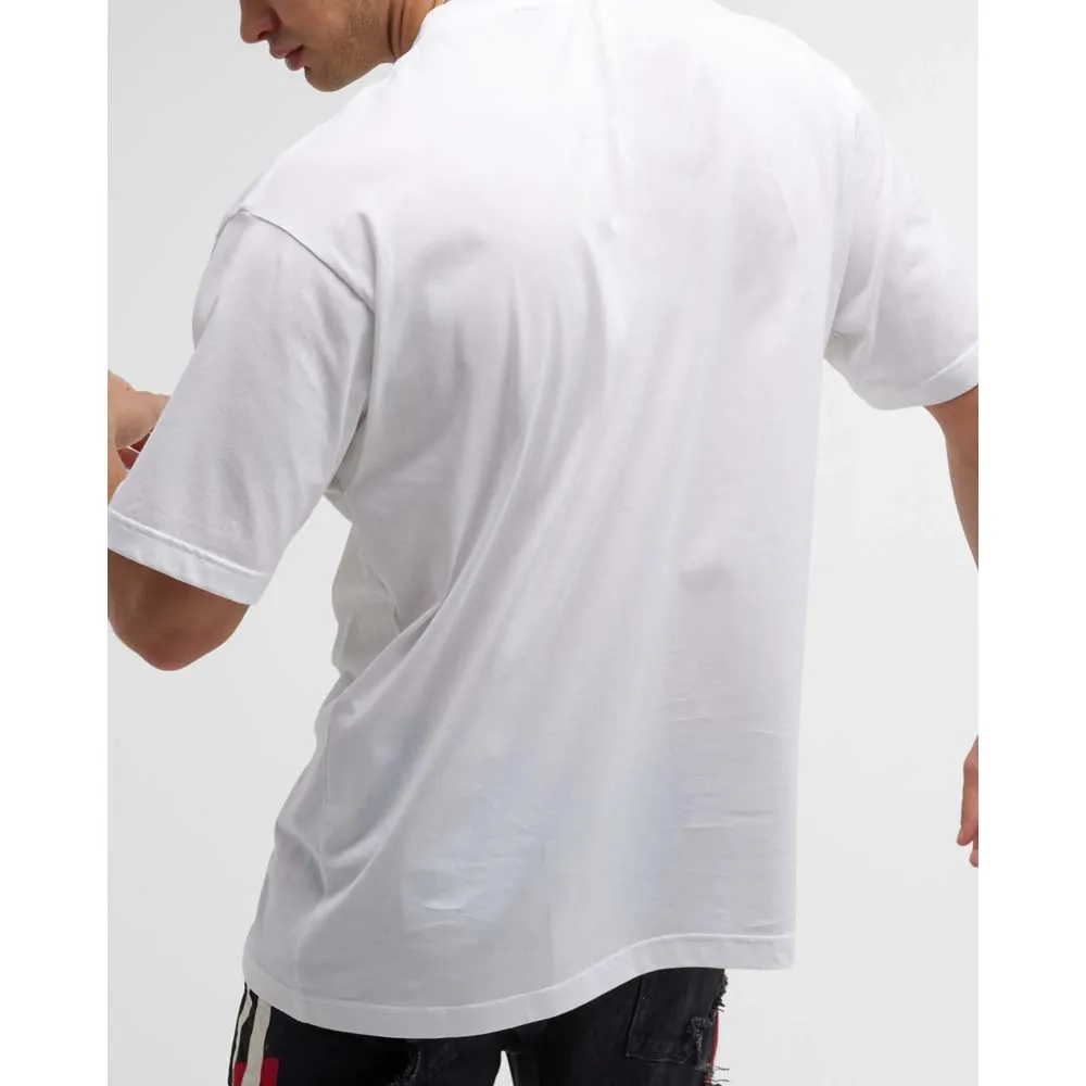 Ceceba OA Basic maglietta girocollo cotone bianco 2 pezzi
