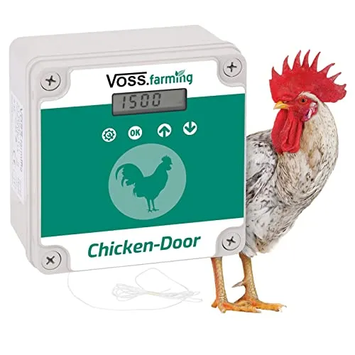 VOSS.farming Chicken-Door apriporta automatico pollaio luce timer