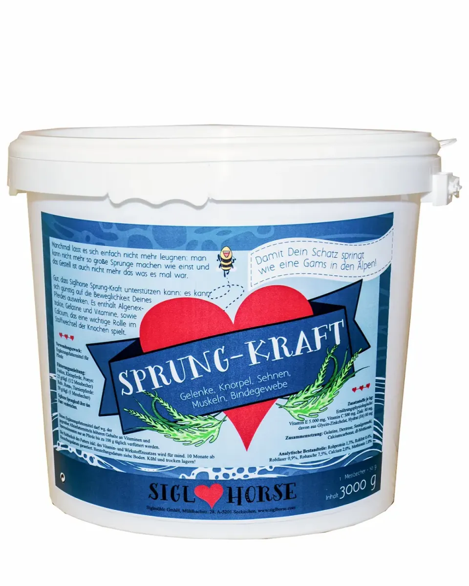 Siglhorse Sprung-Kraft integratore cavalli sportivi zinco