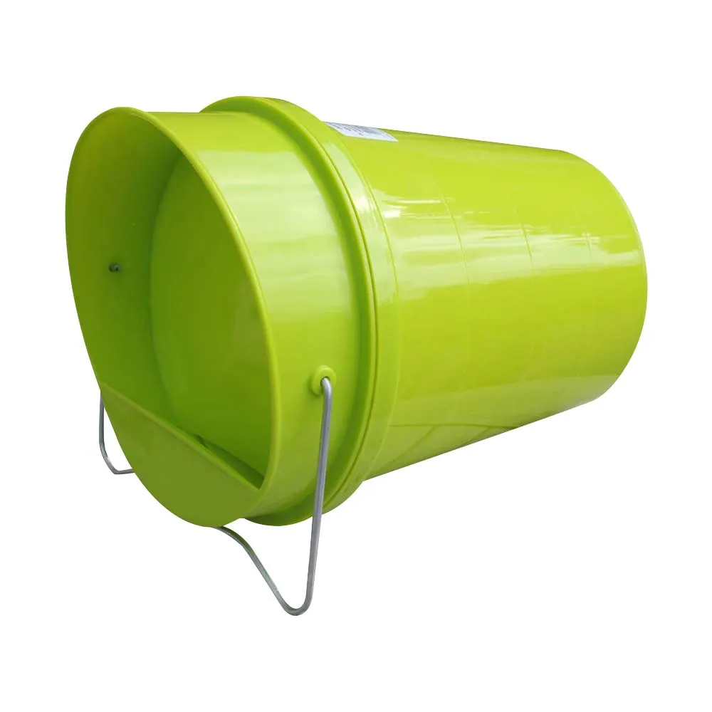 Beikircher Grünland abbeveratoio pollame secchiello 6 l verde