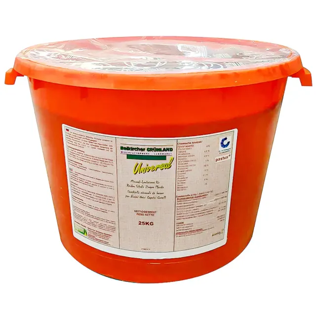 Agritura Universal blocco minerale 25kg secchio rame free