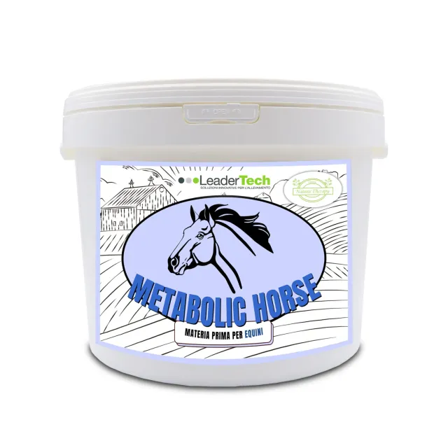 Leadertech Metabolic Horse mangime calmante 5 kg cavalli suini