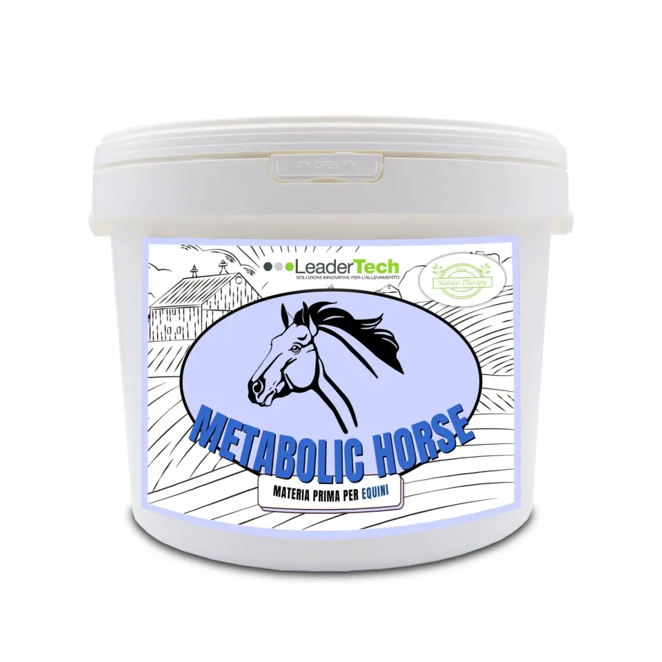 Leadertech Metabolic Horse mangime calmante 5 kg cavalli suini