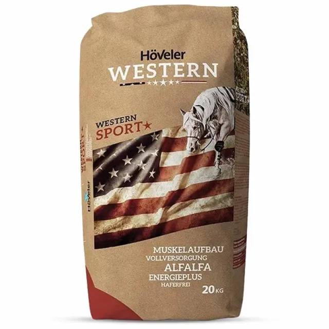 Höveler Western Sport Muesli Cavalli 20kg Senza Avena Proteico