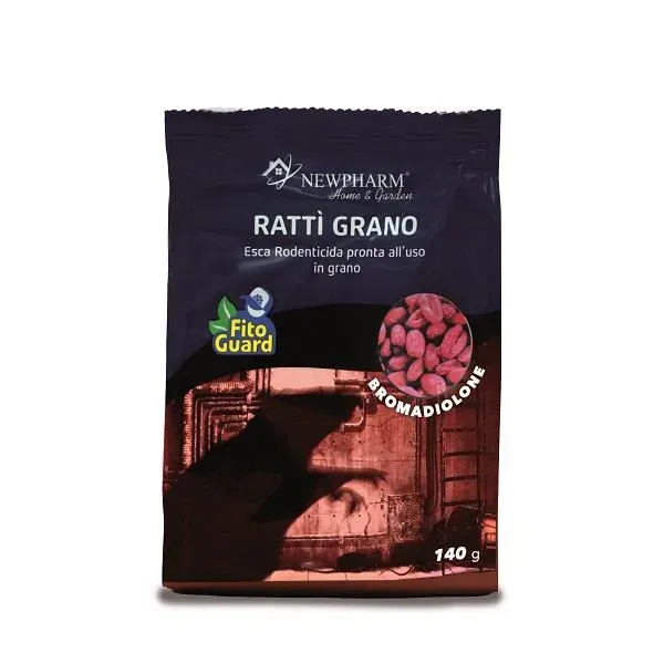 Il Verde Mondo Rattì Grano Esca Rodenticida 140 g per Pollaio