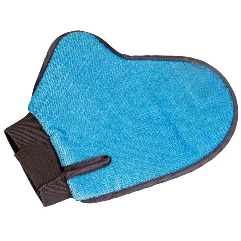 Beikircher Grünland guanto cane 23cm blu toelettatura