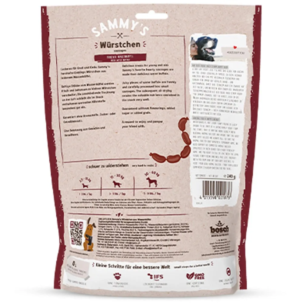 Bosch Sammy salsicce bufalo snack cane monoproteico