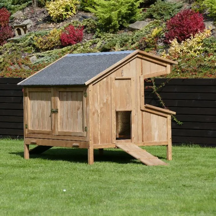 Il Verde Mondo Sussex pollaio giardino legno con nido triplo