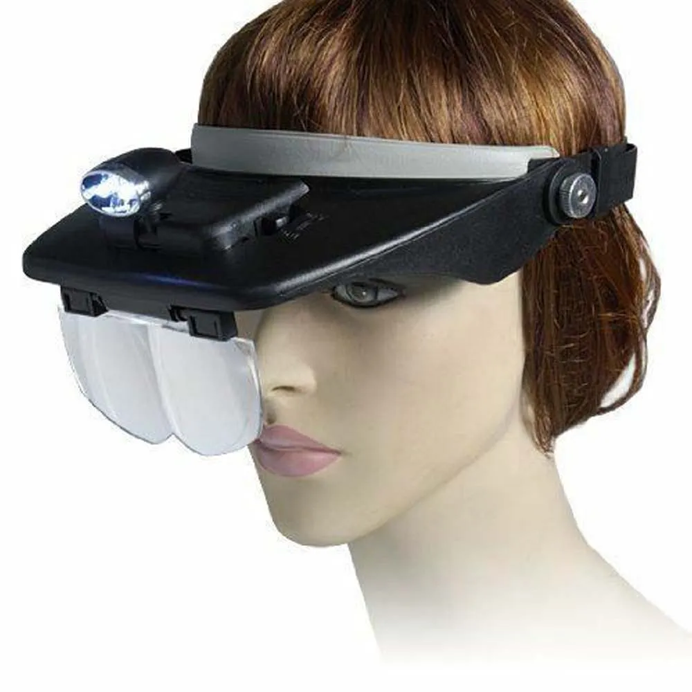 Bieno Optic Comfort visore ingranditore frontale con luce LED