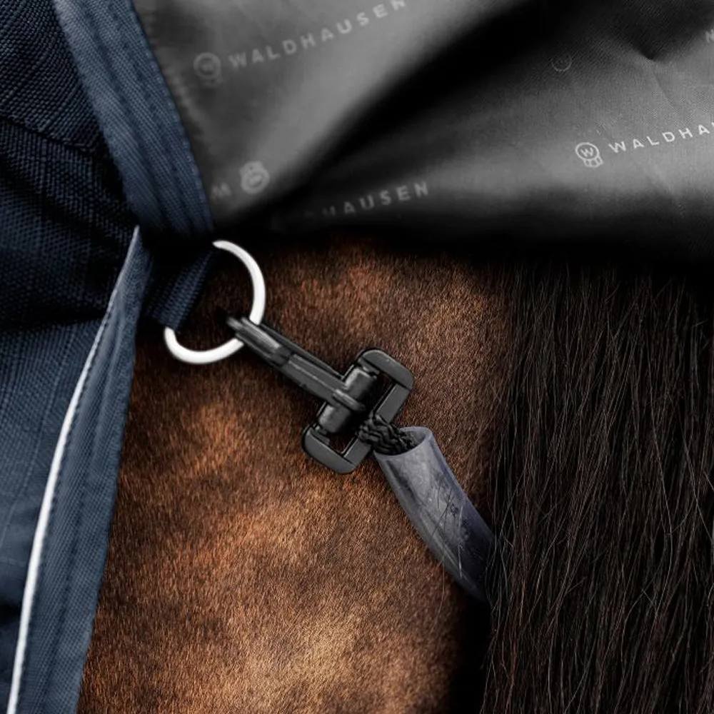 Beikircher Grünland Scandic High Neck coperta cavallo leggera nera 145 cm