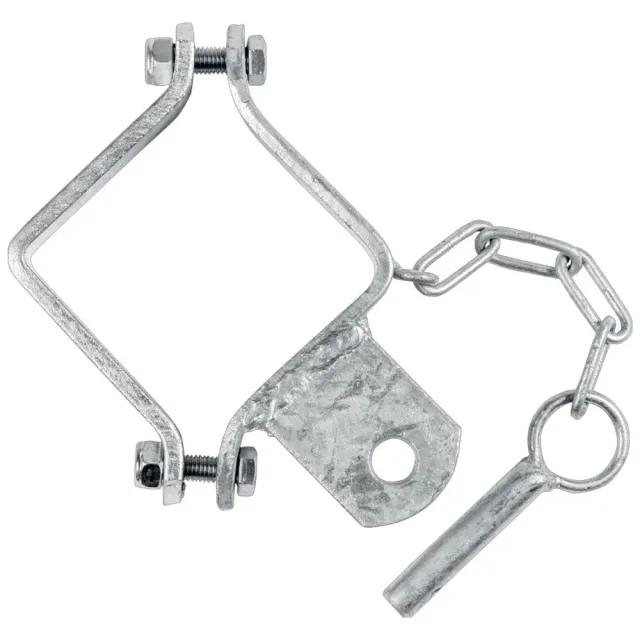 Beikircher Morsetto 90mm con supporto angolato 1 pz