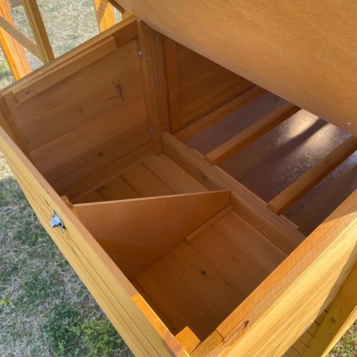 Il Verde Mondo Brahma XXXL pollaio in legno con recinto 4-6 galline