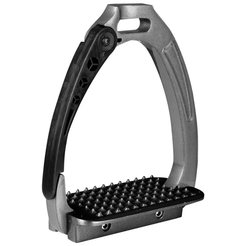 Beikircher Grünland Pro staffe sicurezza 12 cm nere alluminio