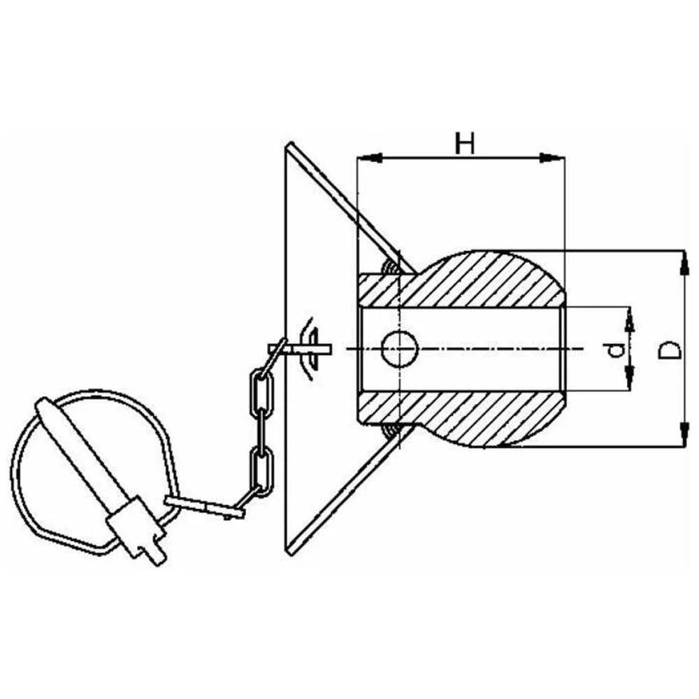 Beikircher Grünland cono guida Cat. 2/2° 56x69 mm