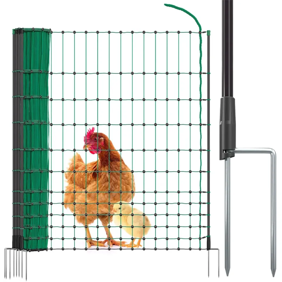 VOSS.farming farmNET rete polli 25m 112cm non elettrificabile