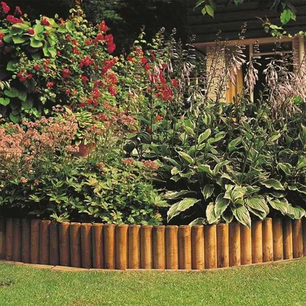 Beikircher Grünland bordura a rullo legno 20x250 cm impregnato