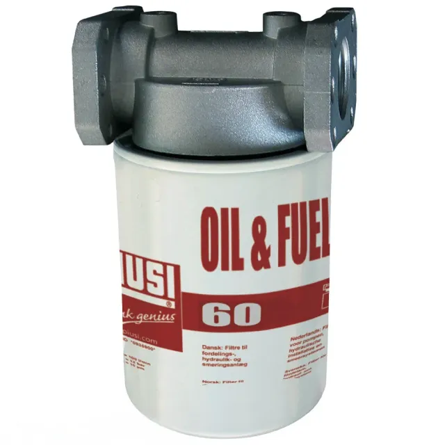 Piusi Fuel Oil filtro gasolio 60 l/min 30 micron 3/4" pratico