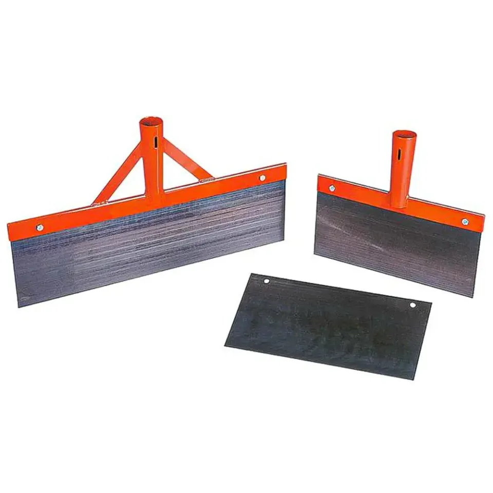 Raschietto stalla acciaio molla lama 30 cm ricambio
