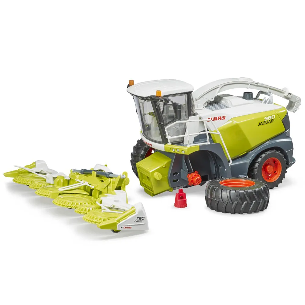 Bruder Claas Jaguar 980 trinciaforaggio giocattolo verde