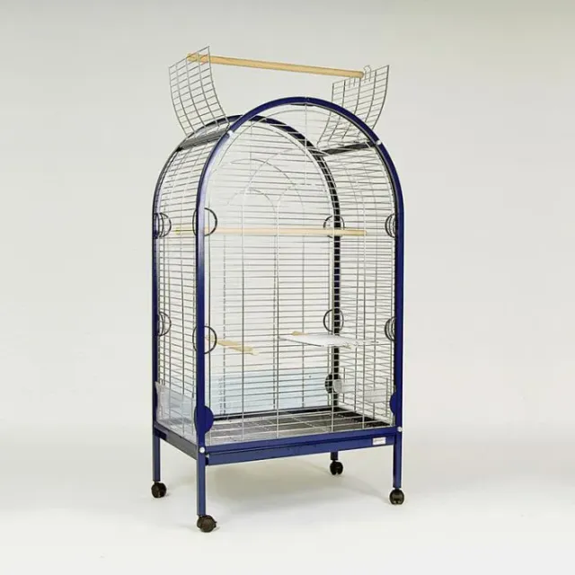 Il Verde Mondo Titty gabbia pappagalli blu 85x55x155